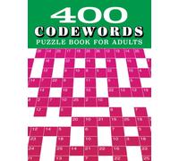400 Codewords Puzzle Book for Adults