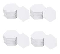 400 Count 1 Inch Hexagon Paper Piecing Quilting Templates, Pre-Cut Hexagon Shapes Paper Pieces for Quilting & Sewing Projects