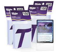 400 Counts Card Sleeves,Soft Penny Sleeves for Trading Cards,Clear Plastic Card Protectors Fit for MTG,TCG,Baseball,Football,Sports,Game Cards