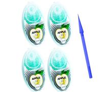 400 Crushballs for Cigarette Filters Insertion, Many Flavours Available,Easy To Use Applicator Included - Menthol Crush Balls For Cigarettes For Flavoured Filter Tips(Apple)