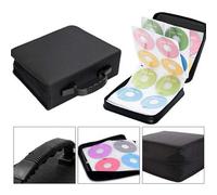 400 Disc Cd Dvd Case Wallet Storage Holder Booklet Album Folder Bag Box Sleeves 128 Discs