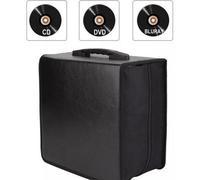 400 Dvd Cd Disc Holder Plastic Storage Case Folder Wallet Carry Bag Organizer