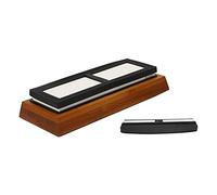 400 Grit Knife Sharpening Stone Whetstone, Professional Knife Sharpener Set with Non Slip Base, Angle Guide and Silicone Base for Kitchen, Scissors,