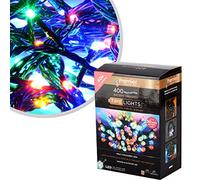 400 LED 40m Premier Battery 8 Function Outdoor Smart Timer Lights Multi Coloured