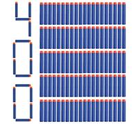 400 Nerf Refill Bullets Darts - 7.2cm Ammo Pack for Nerf N-strike Elite Series Toy Gun - replacement foam darts for Target Practice and (400)