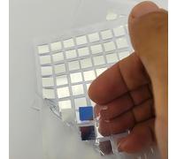 400 nm narrow band filter, 405 band-pass filter, factory optical filter, purple filter biological recognition (Size : Square 8.0)