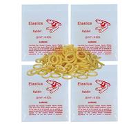400 Pack Orthodontic Elastics Dental Rubber Bands Intraoral Elastic Bands (Heavy, 6.5 Oz, 3/16'' (4.8mm))