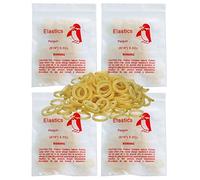 400 Pack Orthodontic Elastics Dental Rubber Bands Intraoral Elastic Bands (Heavy, 6.5 Oz, 5/16'' (8mm）)