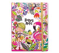 400 Page Chunky Notebook - Happy Notes - Tropical Adventure
