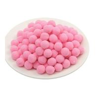 400 pcs 1cm Mini Pom Poms Craft, Fluffy Craft Balls for DIY Decor (DP)