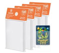 400 Pcs Card Sleeves, 66 x 91mm Clear Penny Sleeves for Trading Cards, Soft Plastic Card Protectors for MTG, TCG, Baseball, Football, Sports, Game Cards