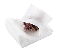400 Pcs Disposable Tea Filter Bags Empty Cotton Drawstring Seal Filter Tea Bags for Loose Leaf Teal(3.54 x 2.75 inch)