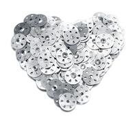 400 Pcs Easy Fix Washers, 35mm Diameter Galvanised Steel Fixing Washers for Insulation Thermoboard Backer Boards (400)