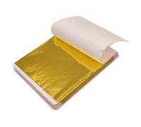 400 Pcs Gold Leaf Sheets Foil Art Foil Paper for Crafts Resin Arts Furniture Canvas Decorating Home Walls Interior etc 8cm x 8.5cm