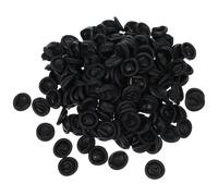 400 PCS Latex Finger Cots, Finger Gloves Disposable Fingers Covers, Rubber Fingers Protectors Keeping Dressing Dry and Clean for Electronic Repair, Handmade, Industrial Apply, Black