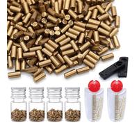 400 Pcs Lighter Flints Sturdy and Durable Flintstone Clipper for Zippo Replacement Flint for Petrol with Fuel Saving Pads and Wicks Universal Flintstones Compatible with Most Lighters(Gold)