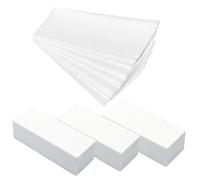 400 Pcs Non-Woven Wax Strips, Eyebrow Waxing Strips Paper Facial Wax Stripss, for Arms Eyebrow Legs Face Back Hair Removal, Gentle & Effective(1.5x3.9 inch)