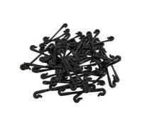 400 Pcs Plastic Grafting Ties Binding Buckle Hook Gardening Plant Vegetable Rattan