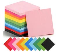 400 Pcs Rainbow Cocktail Napkin Colored Cocktail Napkins Disposable Beverage Paper Assorted Colors Party Napkins for Wedding Dinner Brithday Dessert Candy Party, 10 x 10 Inches,8 Colors