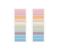 400 Pcs Sticky Index Tabs,Writable and Repositionable Book Flags Tabs Strip,Page Markers Notes Tabs Index Tabs for Page Marking Classify File,Self-Stick Notes Notebooks and Writing Pads (Pink)