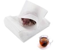 400 PCS Tea Filter Bags, Tea Bags for Loose Tea, Cotton Drawstring Seal Tea Infusers Bag for Loose Leaf Tea, Coffee, Spice, Herbs