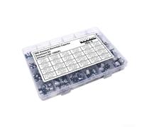 400 Piece For SMD Aluminum Electrolytic Capacitor Kit Covering 24 Common Values from 1uF to 1000uF with Voltage Ratings 6.3V 10V 16V 25V 35V 50V