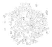 400 Pieces Of Ear Plugs, Transparent Ear Plugs, Silicone Ear Plugs, Earring Supplies, Earring Accessories Replacement