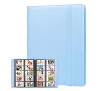 400 Pockets Photo Album for Fujifilm Instax Mini Camera, Polaroid Camera, for Fujifilm Instax Mini 11 12 9 40 Evo Liplay 8 7+ Instant Camera, Photo Album for Polaroid Kodak HP Zink 2x3" Photo (Blue)