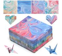 400 Sheets Gradient Origami Paper, 4 Styles, 9.5 x 9.5 cm