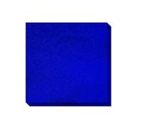 400 Sheets Square Royal Blue Chocolate Bar Wrappers,4x4" Frosted Foil Candy Wrappers,Nonstick Caramel Wrappers,Aluminum Individual Packaging for Mother's Day Birthday Wedding Christmas Party Favor