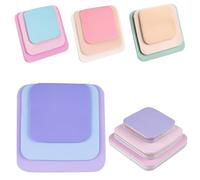 400 Sheets Transparent Sticky Notes, Self-Stick Clear Sticky Notes, Adhesive Removable See Through Sticky Notes Tabs, Translucent Sticky Notes for Annotating (Pastel)