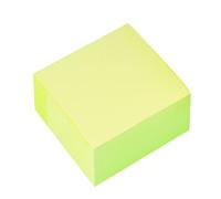 400 Sheets Yellow Quick Note Cube 76 x 76mm