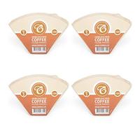 400 Size 3/102 Coffee Filter Paper Cones, Unbleached by EDESIA ESPRESS