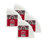 400 Size V01 White Coffee Filter Papers, Compatible with Hario Size 01 by EDESIA ESPRESS