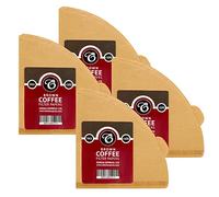 400 Size V02 Brown Coffee Filter Papers, Compatible with Size 02 by EDESIA ESPRESS