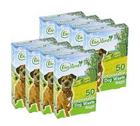 400 x BioLiner Dog Waste Bags - Compostable Dog Waste/Poo Bags - EN 13432