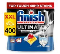 400 X Finish Ultimate Infinity Shine Powerball Dishwasher Tablets Lemon
