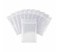 400 Zip Seal Bags Clear Plastic Zip Lock Food Storage, Small Plastic Pouches with Zips, Self Seal, Resealable Packaging for Freezer, Jewellery, Medicine, Office, Mailing and Craft Use 2.25 x 3 Inch