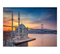 4000 Piece Jigsaw Puzzle for Adults, Ottoman Mosque/Bosphorus Bridge Jigsaw Puzzle, Challenge Educational Game Toy for Teens