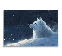 4000 Piece Jigsaw Puzzles for Adults, Anime Jigsaw Puzzles for Adults, Wooden Puzzle with Gift Box, Wolf Jigsaws for Family Educational Games, Unique Gifts for Women/Men, Home Wall Decor, -1479