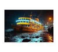 4000 Piece Jigsaw Puzzles for Adults, Beach Jigsaw Puzzles for Adults 4000, Boat Jigsaws Educational Game, Challenging Puzzle Games for The Whole, Wooden Puzzle for Home Decor, Gifts for Women -1635