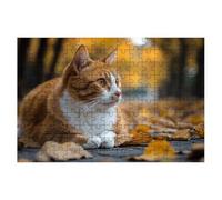 4000 Piece Jigsaw Puzzles for Adults, Cat Jigsaw Puzzles for Adults 4000, Autumn Jigsaws Educational Game, Challenging Puzzle Games for The Whole, Wooden Puzzle for Home Decor, Gifts for Women -1317