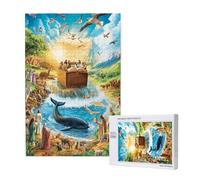 4000 Piece Jigsaw Puzzles for Adults Dolphin Jigsaw Comes with Packaging Box and Reference Pictures,Fun and Joyful Family Entertainment Games,Challenging Adult Puzzles Gifts Home Decor Religion M-1318