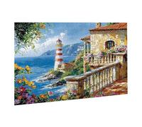 4000 Piece Jigsaw Puzzles for Adults Educational Game Jigsaw Puzzle, Jigsaw Puzzles for Adults 4000 Scenery Lighthouse, Challenging/Brainteasing Adult Jigsaws, Suitable Relaxation, Creativity fr0-824
