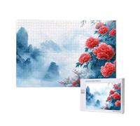 4000 Piece Jigsaw Puzzles for Adults Flower Jigsaw Mountain Comes with Packaging Box and Reference Pictures，Fun and Joyful Family Entertainment Games，Challenging Puzzles Gifts for Women/Men 2T-299