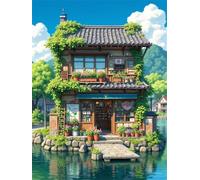 4000 Piece Jigsaw Puzzles for Adults Lake Vine Store, Puzzles 4000 Pieces for Adults, 56x34 inch Difficult Jigsaw Puzzles with Letters on Back, Fun puzzle for Family Activity