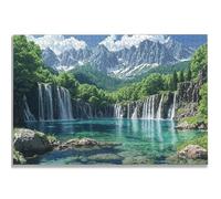 4000 Piece Jigsaw Puzzles for Adults, Landscape Jigsaw Puzzles for Adults, Wooden Puzzle with Gift Box, Lake Jigsaws for Family Educational Games, Unique Gifts for Women/Men, Home Wall Decor, -1395