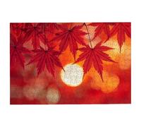 4000 Piece Jigsaw Puzzles for Adults, Leaf Jigsaw Puzzles for Adults 4000 Piece, Autumn Puzzle Challenging Game for the Whole Families, Classic Wooden Jigsaws Suitable for Home Decoration, Gifts -3223