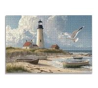 4000 Piece Jigsaw Puzzles for Adults, Lighthouse Jigsaw Puzzles for Adults, Wooden Puzzle with Gift Box, Landscape Jigsaws for Family Educational Games, Unique Gifts for Women/Men, Home Decor, -3103