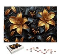 4000 Piece Jigsaw Puzzles for Adults, Lily Jigsaw Puzzles for Adults 4000, Flower Jigsaws for Family Educational Games, Wooden Puzzle with Gift Box, Unique Gifts for Women, Home Wall Decor, -5880